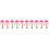 10Pièces Jouet Bébé Hochet Bois Rose Coordination Et 9
