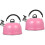 2Pcs Convenient Pink Heating Kettle with Large Spout for Camping Use 6
