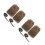 4St Polyester Viking Boot Covers Furry Leg Wraps Cosplay 10