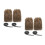 4St Polyester Viking Boot Covers Furry Leg Wraps Cosplay 7
