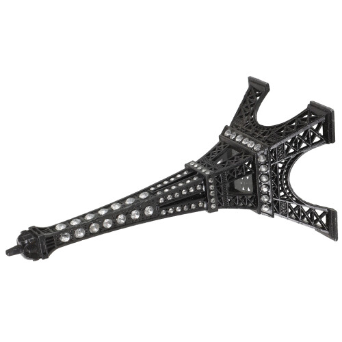 3St Zwarte Metalen Eiffel Tower Model Desktop Decoratie 1