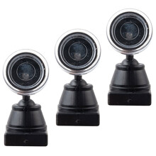 9Pièces Mini Projecteur Noir Signal Décor Table Sable Compact