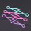90Pièces Clips Pour En Plastique Assortis Usage Couture 10