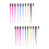 20Pièces Brosse Et Mixte Pour Sourcils Couleur Variée Durable 9