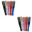 10Pièces Éventails Élégants En Main Finitions Soignées Multicolores 6