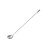 2Pcs Long Handle Silver Bar Spoon Stainless Steel Drink Mixing Stirrer 1