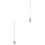 2Pcs Long Handle Silver Bar Spoon Stainless Steel Drink Mixing Stirrer 3