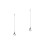 2Pcs Long Handle Silver Bar Spoon Stainless Steel Drink Mixing Stirrer 4