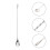 2Pcs Long Handle Silver Bar Spoon Stainless Steel Drink Mixing Stirrer 10