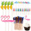 700Pcs Decorative Paper Cake Picks Colorful Assorted Cupcake Toppers 1
