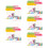 700Pcs Decorative Paper Cake Picks Colorful Assorted Cupcake Toppers 10