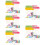 700Pcs Decorative Paper Cake Picks Colorful Assorted Cupcake Toppers 11