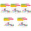 700Pcs Decorative Paper Cake Picks Colorful Assorted Cupcake Toppers 3