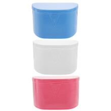15 Pcs Portable Tooth Holding Boxes For Braces Storage Assorted Colors