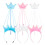 12Sets Tiara Mit Feenstab Für Kostümparty 3