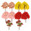 30Pcs Artificial Miniature Trees for DIY Scenery PVC Assorted Colors 2