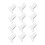 60Pcs Quilt Fixing Clips White Plastic & Steel Comforter Sheet Holders 1