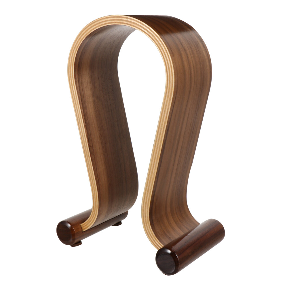 3Pcs Headphone Display Hanger Walnut Headset Ornaments 3631378324336