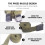 2 Pieces The Hook Herringbone Accessories Luggage Strap Travel 11