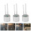 Set Of 2 Capacitive Microphone Head Condenser Cylindrical Electret 11