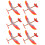 24 Pcs Airplane Model Flight Plastic Rubber Band 2