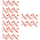 24 Pcs Airplane Model Flight Plastic Rubber Band 8