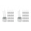 Set Of 2 Capacitive Microphone Head Condenser Cylindrical Electret 6