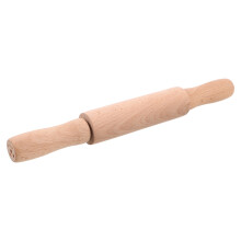 5Pcs Mini Wooden Rolling Pin 23Cm For Kids Baking And Crafts