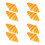 8 Pcs Realistic Artificial Bread Models For Bakery Kitchen Decor 5