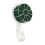 2Pcs Plastic Handle Flower Holder With Mud For DIY Wedding Decor 1