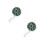 2Pcs Plastic Handle Flower Holder With Mud For DIY Wedding Decor 7