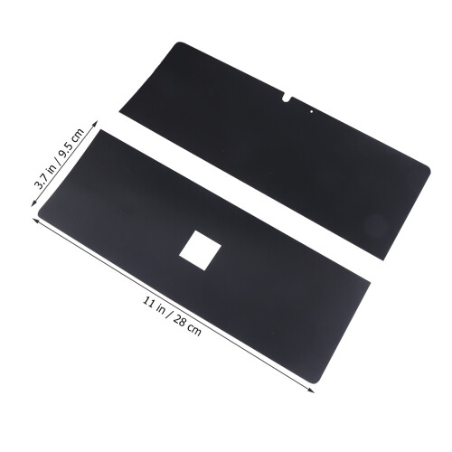 3 Pcs Protective Sticker For Tablet Black 1
