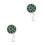 2Pcs Plastic Handle Flower Holder With Mud For DIY Wedding Decor 9