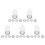 5 Pieces Fabric Cutter 45mm Cutting Disc Crafting Tool 5