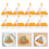 500Pcs Portable Onigiri Wrappers Plastic Disposable for Picnics 4