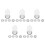 5 Pieces Fabric Cutter 45mm Cutting Disc Crafting Tool 2