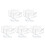 10Pcs Transparent Mail Sorter Organizer Acrylic Wall and Desktop Use 9