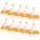 500Pcs Portable Onigiri Wrappers Plastic Disposable for Picnics 3