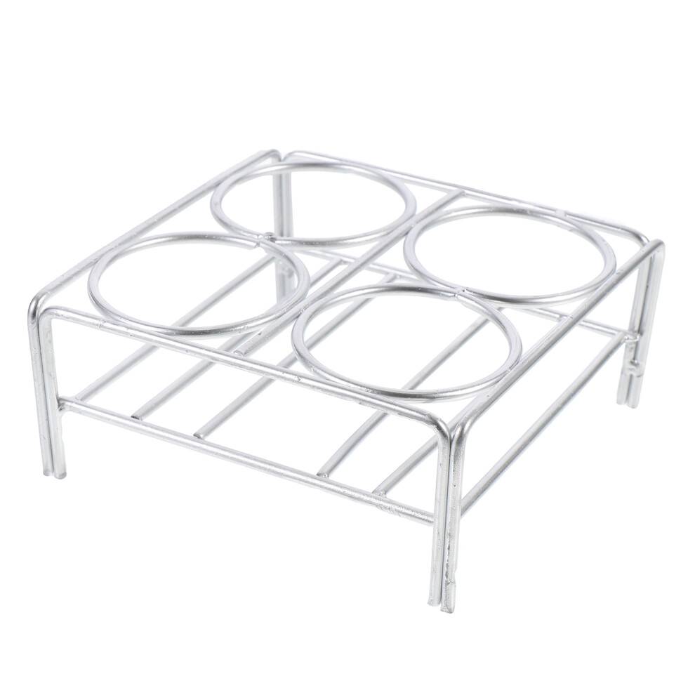 2Pcs Chrome-Plated Nickel Wire Crucible Rack Silver Lab Support Holder 3631372235355