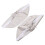 10Pcs Durable Beige Fabric Basket Liners Replacement for Wire & Wicker 1