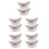 10Pcs Durable Beige Fabric Basket Liners Replacement for Wire & Wicker 4