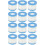 12Pcs Blue Pool Strainer Filter Durable Pet for Pool Cleaning 6