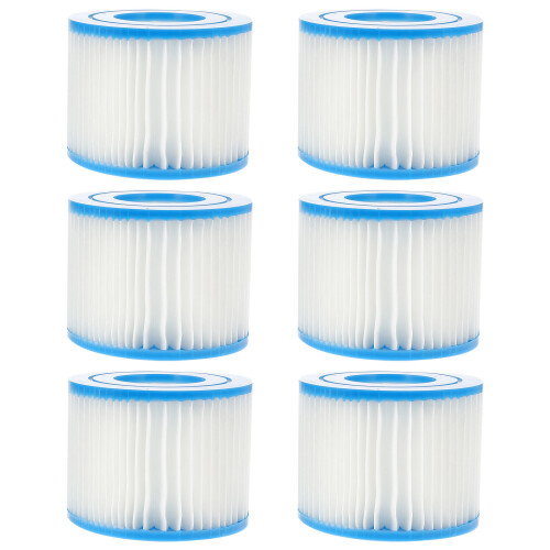 12Pcs Blue Pool Strainer Filter Durable Pet for Pool Cleaning 1
