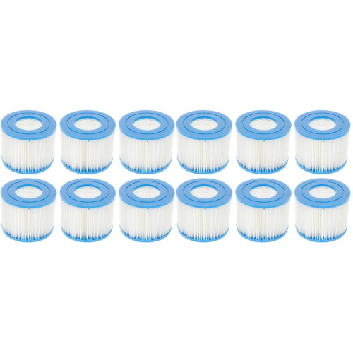 12Pcs Blue Pool Strainer Filter Durable Pet for Pool Cleaning 2