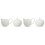 4 Pcs Ceramic Coffee Cup Multi-Functional Milk And Sugar Set 3