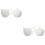 4 Pcs Ceramic Coffee Cup Multi-Functional Milk And Sugar Set 7