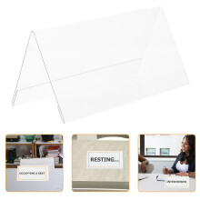 5Stk Transparent Acryl Tischschild Namensschild Für Hochzeit Events
