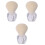 3pcs Beauty Makeup Brush Cosmetic Plastic Miss Tool 3