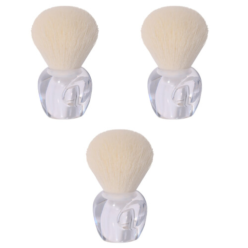 3pcs Beauty Makeup Brush Cosmetic Plastic Miss Tool 2