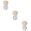 3pcs Beauty Makeup Brush Cosmetic Plastic Miss Tool 9